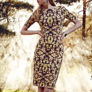 Anthropologie Floral Libby Dress